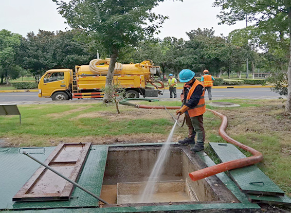 全椒化油池清理